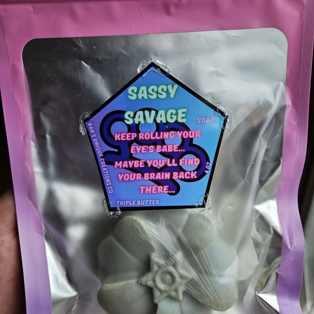 Sassy Savage Soap with Triple Butter
